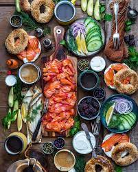Homemade Beet Cured Salmon Crazy Delicious Brunch Time Perfection Dennistheprescott Food Presentation Recipes Food Platters