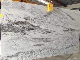 Thunder white granite is suitable for both interior and exterior use futhermore is frost resistant and with a constant polish. Thunder White Slab Indian White Polished Granite Slabs Granite Slabs