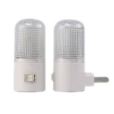Emergency Light Wall Lamp Home Lighting Led Night Light Eu Plug Bedside Lamp Wall Mounted Energy