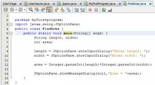 Programming In Java Netbeans A Step By Step Tutorial For Beginners Lesson 6 Beginner Lesson Step Tutorials Calculate Area