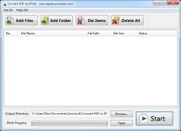 Alternatively you can also just drag and drop it there. Convert Pdf To Epub Download