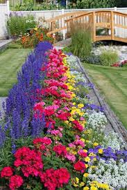 29 Flower Bed Ideas In Front Of House Flowerbed Homedecoration Kompastv Me Summer Flowers Garden Backyard Flowers Beautiful Flowers Garden
