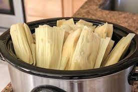 Let them thaw in the refrigerator for a few hours before microwaving, if your tamales are frozen. Eight Easy Ways To Reheat Frozen Tamales For Perfect Taste And Texture Familynano Crockpot Recipes Slow Cooker Tamales Crock Pot Cooking