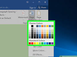 When you are using word 2010, press alt + p to switch to the page layout tab, and then use p and c keys. 5 Ways To Add Backgrounds In Word Wikihow