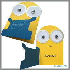 Fabulous friday minion punch art kid's birthday card. Minions Birthday Party Invitations Part 1 Mumluvs