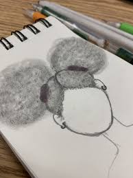 Afro Puffs Afro Puff Fashion Drawing Sketches Hair Sketch