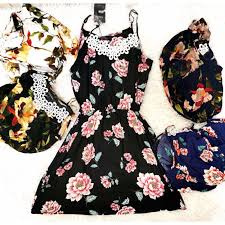 Vestido Curto Floral Tipo Estilingue Z20 Shopee Brasil