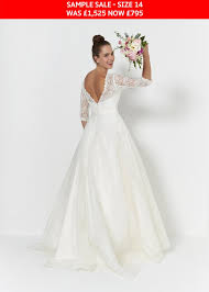 Buy off the rack wedding dresses refurbished to nearly new and save today. So Sassi Connie Wedding Dress Sample Sale Honeyblossom Bridal