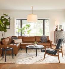 Hastings Sectional Leather Sofa Rejuvenation Leather Couches Living Room Living Room Leather Couches Living Room
