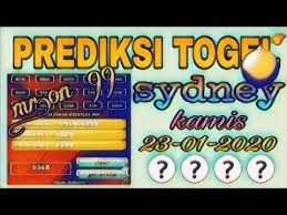 Prediksi Togel Sydney Pool Kamis Siang 23 01 2020 Rumus Harian Togel 2d 3d 4d Youtube