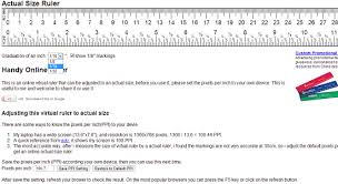 Actual Ruler Size Chart Www Bedowntowndaytona Com