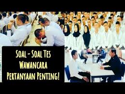 Contoh contoh soal di bawah yang akan kita bahas ini sudah termasuk didalamnya berbagai tes psikotes masuk kerja diantaranya. Contoh Soal Soal Tes Wawancara Yang Biasa Ditanyakan Panitia Di Tni Polri Youtube