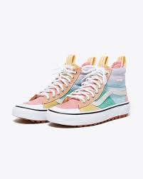 Sk8 Hi Mte 2 0 Dx Shoes Pastel Multi By Vans Shoes Ban Do In 2020 Pastel Shoes Pretty Sneakers Hype Shoes