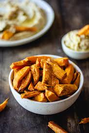 Frites De Patates Douce Au Four Recette Rapide Recette En 2020 Patate Douce Au Four Frite De Patate Douce Frites De Patates Douces