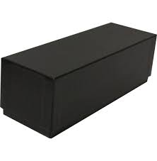 Galerie & boutique de créations contemporaines. Boites De Rangement Pour Pieces Cartonnees Boite Noire Pour Cartons 3x3 Avec 1 Rangee 20 Cm 01 Accessoires Divers