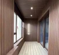 Exterior Waterproof Anti-Fade Co-Extrusion All Weather Resistant Cladding  Panel WPC 3D Wall Panel Great Wall Panel