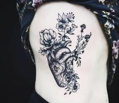 Delicate and colorful, flowers have long been important symbols of natural beauty and life. Flowers And Heart Tattoo By Vinicius Menoli Post 27066