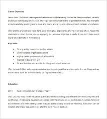 writing a resume for a highschool