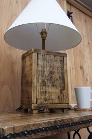 Time to put your embroidery skills squarely under the spotlight! Wonderful Diy Salvaged Wood Tabletop Lamp That Will Inspire You For Sure Photo Gallery Decoratorist