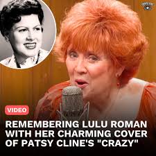 Lulu Roman passed away earlier this week. 💔 This throwback footage of her  singing "Crazy" proves how talented she was >>  https://go.countryrebel.com/LuluCrazy