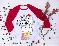 Download Fa La La Llama Christmas Svg Llama Svg Alpaca Svg Cute Svg Girl Cut File Design Svg Eps Dxf Sublimation Printablepng
