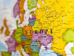 Ilustração sobre bandeira alemão no mapa 3d de europa. Mapa Da Europa Descubra Como E Dividido E Quais Paises Fazem Parte