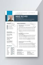 Browse through our extensive resume templates library, edit and download. Professional Cv Resume Template Word Doc Free Download Pikbest