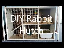 My new diy rabbit cages are finally complete! Diy Rabbit Hutch Youtube