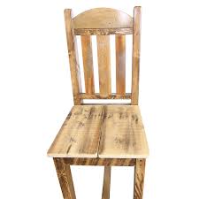 Factory industrial design steel frame rustic brown bar stools wooden high bar chair for kitchen dining backless wood seat metal. Reclaimed Barnwood Bar Stool Four Corner Furniture Bozeman Mt