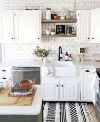9 216 Likes 337 Comments Cynthia Harper Cynthia Harper On Instagram Removing The Upper Cabinets A Kitchen Tiles Design Small Space Kitchen New Kitchen