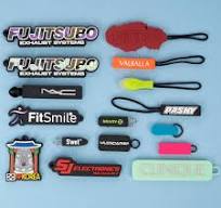 Fashion Soft TPU PVC Plastic Reflective Luggage Zipper Puller and Zipper  Sliders
