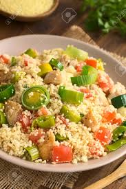 Maybe you would like to learn more about one of these? Couscous Dish With Chicken Leek And Tomato Served On Plate Photographed With Natural Light Selective Focus Focus One Third Into The Dish Stock Photo Picture And Royalty Free Image Image 45869846