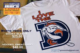 With the denver broncos logo proudly displayed on the chest of this fanatics branded tee, your enthusiasm for their next kickoff will reach new heights. Cool Broncos Shirts Buy Clothes Shoes Online