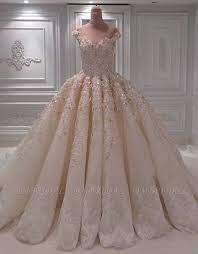 Bmbridal Elegant Chamgne Off The Shoulder A Line Wedding Dresses Sequins Lace Bridal Gowns With Appliques Online Online Wedding Dress Ball Gowns Wedding Applique Wedding Dress