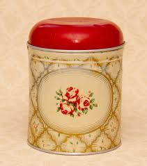 worcester ware vintage sugar tin