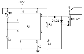 Image result for relay delay circuit