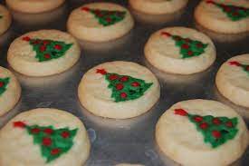 Christmas cookies or christmas biscuits are traditionally sugar cookies or biscuits (though other flavours may be used based on family traditions and individual preferences) cut into various shapes related to christmas. Pillsbury Christmas Cookies Easy Christmas Cookies Decorating Christmas Baking Cookies Holiday Cookies