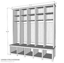 Locker Style Mudroom Shoe Cubbies Jaime Costiglio