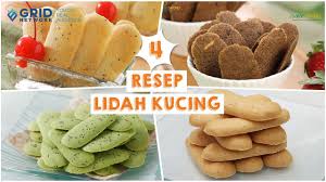 Siapa sih yang tak ingin menyantap kue? Resep Kue Kering 4 Resep Lidah Kucing Yang Lumer Di Mulut Youtube