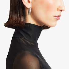 Jimmy Choo Diamond Chain Earrings