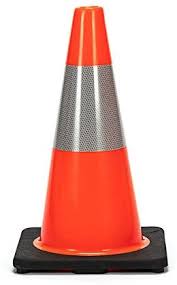 So, this is primarily an indicator that indicates. Amazon Com Set Of 6 Cj Safety 18 Black Base Orange Pvc Traffic Safety Cones With 6 Reflective Collar 6 Cones Home Improvement