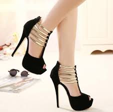 Maybe you would like to learn more about one of these? Talons Hauts Chaussures Femmes Pompes Decoration En Metal Talons Aiguilles A Bout Ouvert Talons Hauts Sandales Rouge De Mariage Chaussures Wish