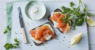 Try new ways of preparing salmon with smoked salmon recipes and more from the expert chefs at food network. Smoked Salmon Open Topped Sandwich Recipe Yummly Recipe Food Smoked Salmon Recipes Smoked Salmon
