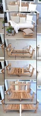 Outdoor Table Made From Pallets How To Make A Bench Out Of Pallets Pallet Outdo Pallet Furniture Outdoor Outdoor Furniture Plans Homemade Outdoor Furniture