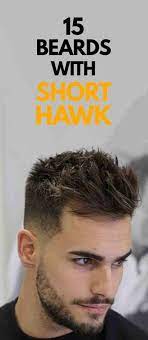 15 Funky And Short Faux Hawk Hairstyle Beard Look Book Short Faux Hawk Faux Hawk Hairstyles Mens Hairstyles Short