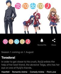 Toradora Coming To Netflix In August 2020 What S On Netflix Click here to allow one daily popunder! toradora coming to netflix in august