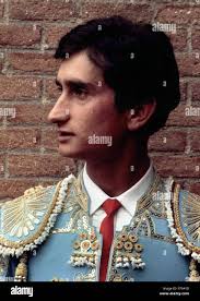 JULIO ROBLES MATADOR DE TOROS ESPAÑOL. FONTIVEROS 1951 Stock Photo