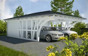 Lassen Sie Sich Inspirieren Individuell Geplante Bausatze Fur Heimwerker Durch Spezielle Holzverbindungen Lassen Sich Die Walmdach Carport Eine Veranda Bauen