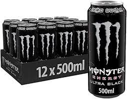 Quantity discounts · maximum strength · health care Monster Energy Ultra Black 12 X 500ml Cans Amazon Co Uk Grocery
