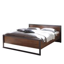 Die klassischen betten gibt es darüber hinaus in unzähligen designs, farben und materialien. Tolles Industrie Design Bett Mit Metall Rompira Bett Metall Bett 140x200 Bett